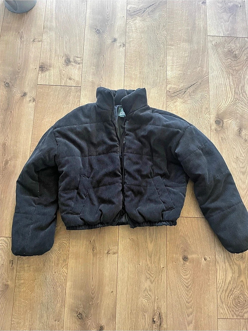 Grey Puffer Jacket Like New